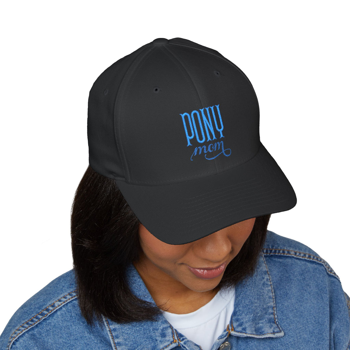 Pony Mom Embroidered Cap