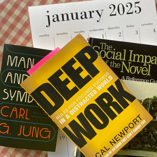 Making New Year’s Resolutions that support Deep Work