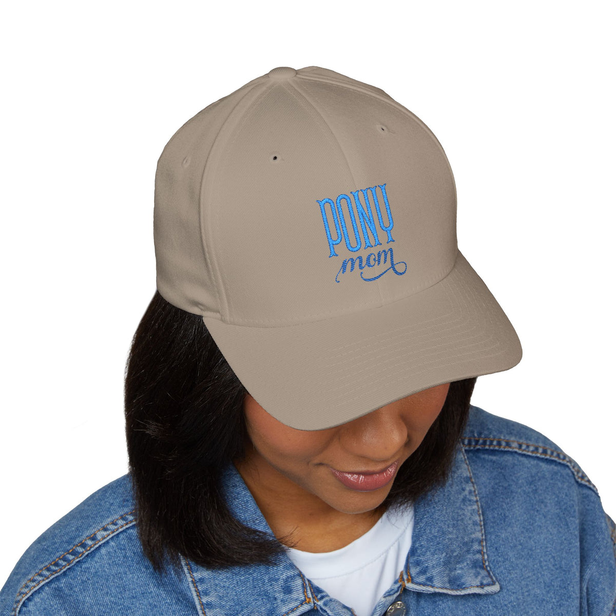 Pony Mom Embroidered Cap