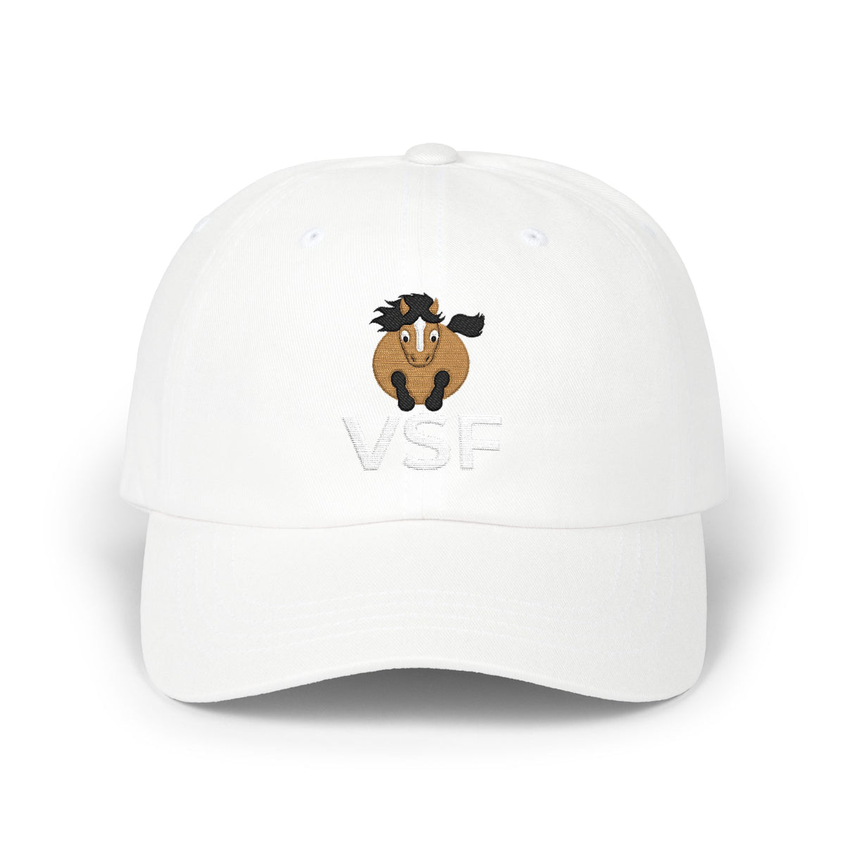 'Plenty Good Ponies' Embroidered Pony Baseball Hat