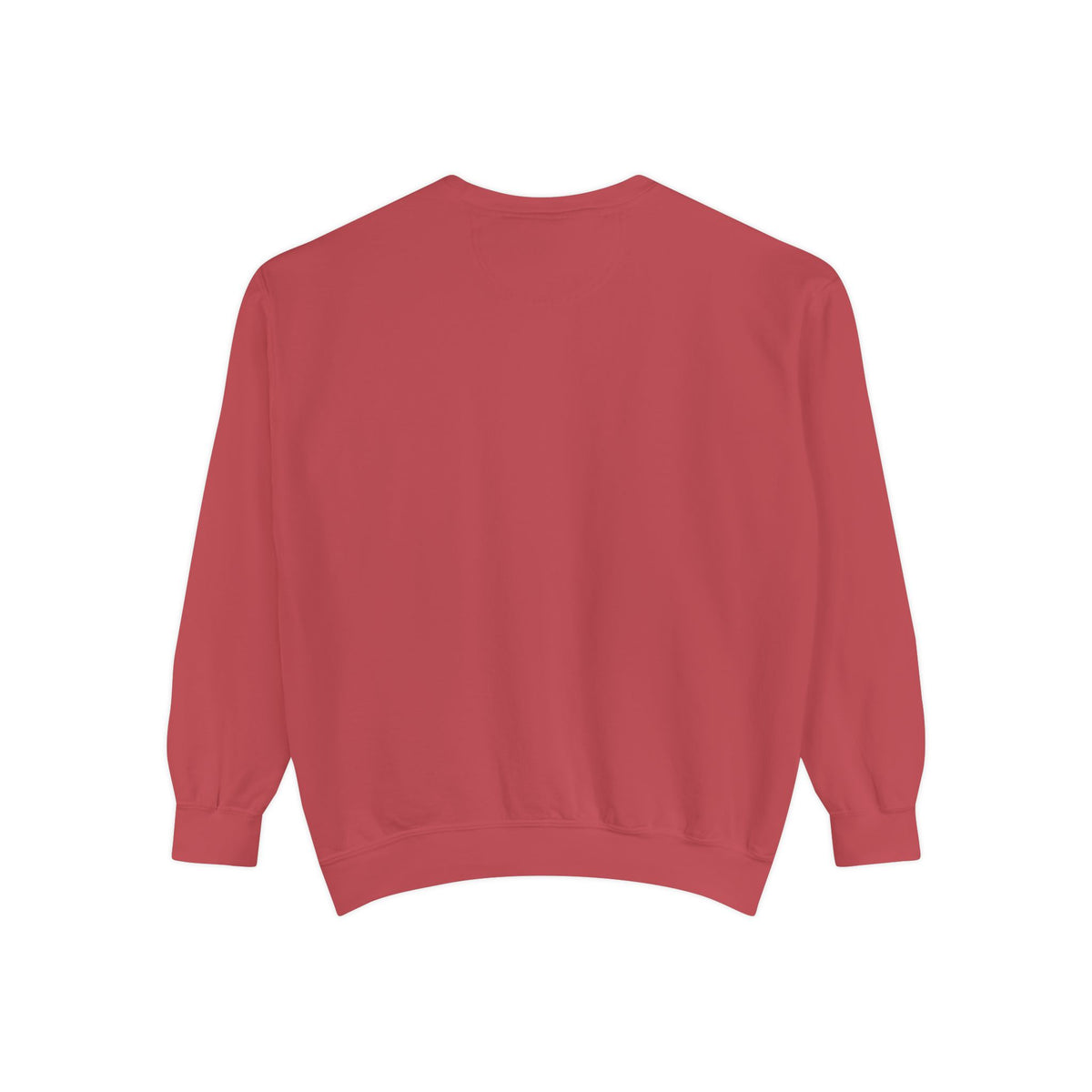 Minimal White Sweatshirt with Subtle Monogram Pocket Graphic