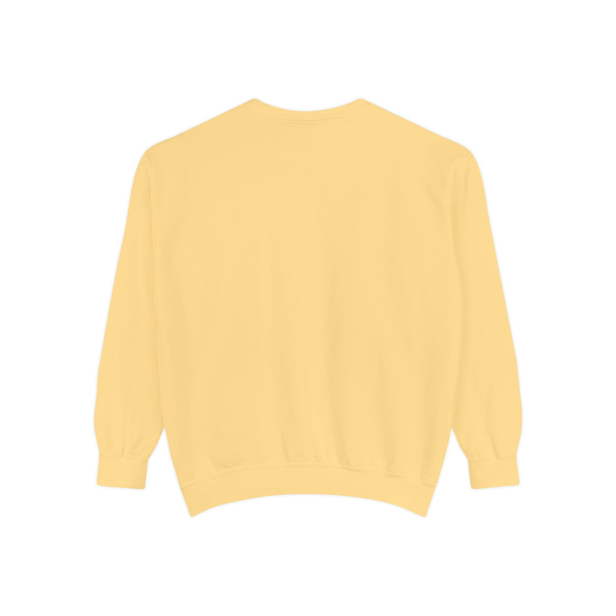Minimal White Sweatshirt with Subtle Monogram Pocket Graphic