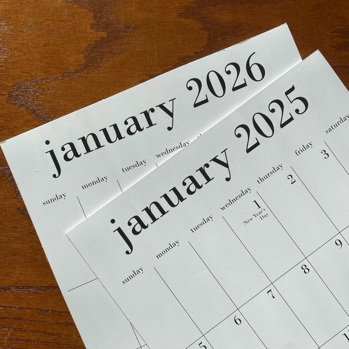 Veronica Foley Calendar